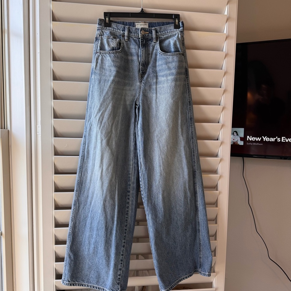 Free People Wide Leg Jean